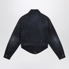 Balenciaga Navy blue jacket with curved waist