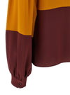 Saint Laurent Color-block Blouse