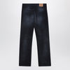 Balenciaga Wide-leg blue washed-effect jeans