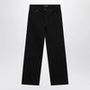Balenciaga Black cotton denim trousers