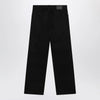 Balenciaga Black cotton denim trousers