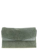 Gucci Gg Large Suede Shoulder Bag