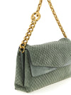 Gucci Gg Large Suede Shoulder Bag