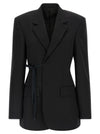 Balenciaga Wrap Tailored Blazer