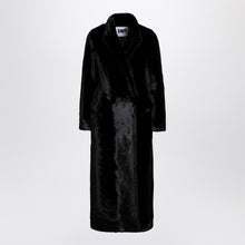  Sword 6644 Black long faux fur coat