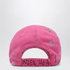 Balenciaga Upcycled cotton drill cap in pink