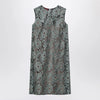 GUCCI Sage green floral lace dress
