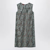 GUCCI Sage green floral lace dress