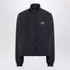 Balenciaga Black washed Loop Sports Icon zip jacket