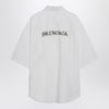 Balenciaga White Masking Tape shirt