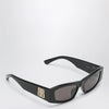 Balenciaga Nano rectangular black sunglasses