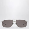 Balenciaga Rectangular Silver/Black sunglasses