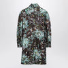 GUCCI Printed silk twill dress