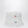 GUCCI White GG jacquard denim cap