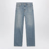 GUCCI Light Blue Loose-Fit Washed Jeans