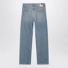 GUCCI Light Blue Loose-Fit Washed Jeans