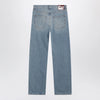 GUCCI Light Blue Loose-Fit Washed Jeans
