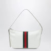 GUCCI Small White Lunetta Bag