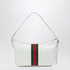 GUCCI Small White Lunetta Bag