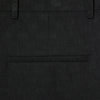 GUCCI Black Wool Trousers With GG Pattern