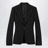 GUCCI Black Stretch Wool Technical Jacket