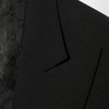 GUCCI Black Stretch Wool Technical Jacket