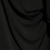 GUCCI Long one-shoulder dress in black viscose jersey