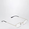 GUCCI Gold-Tone Metal Frame Glasses