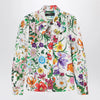 GUCCI Silk Twill Shirt With Flora Print