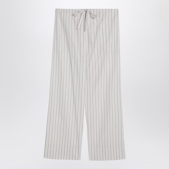 The Row Hypnosta trousers in white with stripes