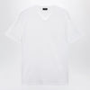 GUCCI White stretch modal T-shirt