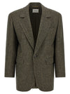 Saint Laurent Herringbone Blazer