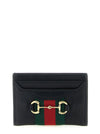 Web Horsebit Gucci Card Holder