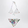 Sparkling Jersey Bikini With Gucci Flora Print