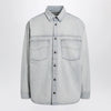 Balenciaga Light blue cotton denim shirt