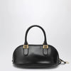 Balenciaga Bolero Mini bowling bag in black leather