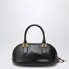 Balenciaga Bolero Mini bowling bag in black leather