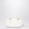 Balenciaga Cream leather Bolero Mini bowling bag