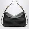 Balenciaga Medium Clicca shoulder bag in lambskin leather, black