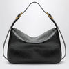 Balenciaga Medium Clicca shoulder bag in lambskin leather, black
