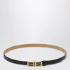 Balenciaga Bolero BB calfskin leather belt in black