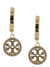 Tory Burch Miller Pavé Drop Earrings