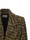 Saint Laurent Bouclé Tweed Blazer