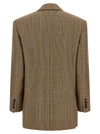 Saint Laurent Prince Of Wales Houndstooth Blazer