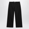 Balenciaga Black cotton twill chino trousers