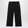 Balenciaga Black cotton twill chino trousers