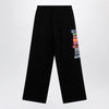 Balenciaga Black jogger trousers with logo print