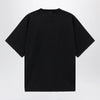 Balenciaga Black faded oversized T-shirt with logo print