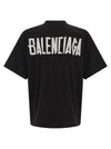 Balenciaga Glitter Tape Type T-shirt