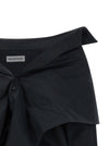 Balenciaga Crop Shirt Off The Shoulder